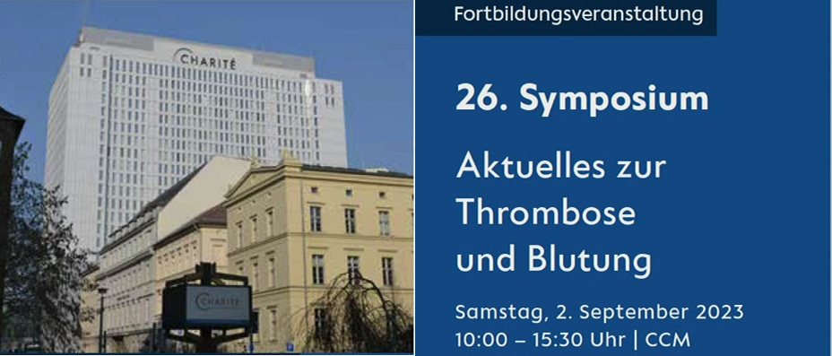 Symposium - Aktuelles zur Thrombose und Blutung TB01